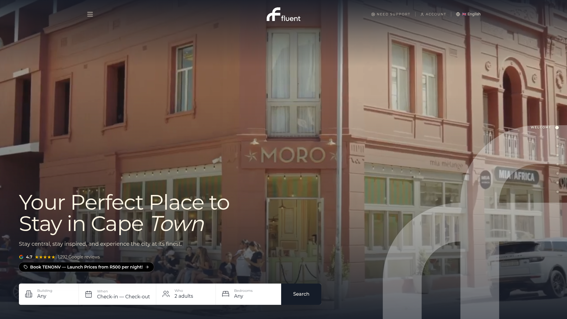Fluent website