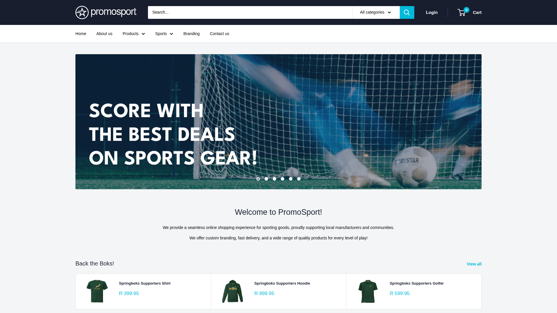 PromoSport website