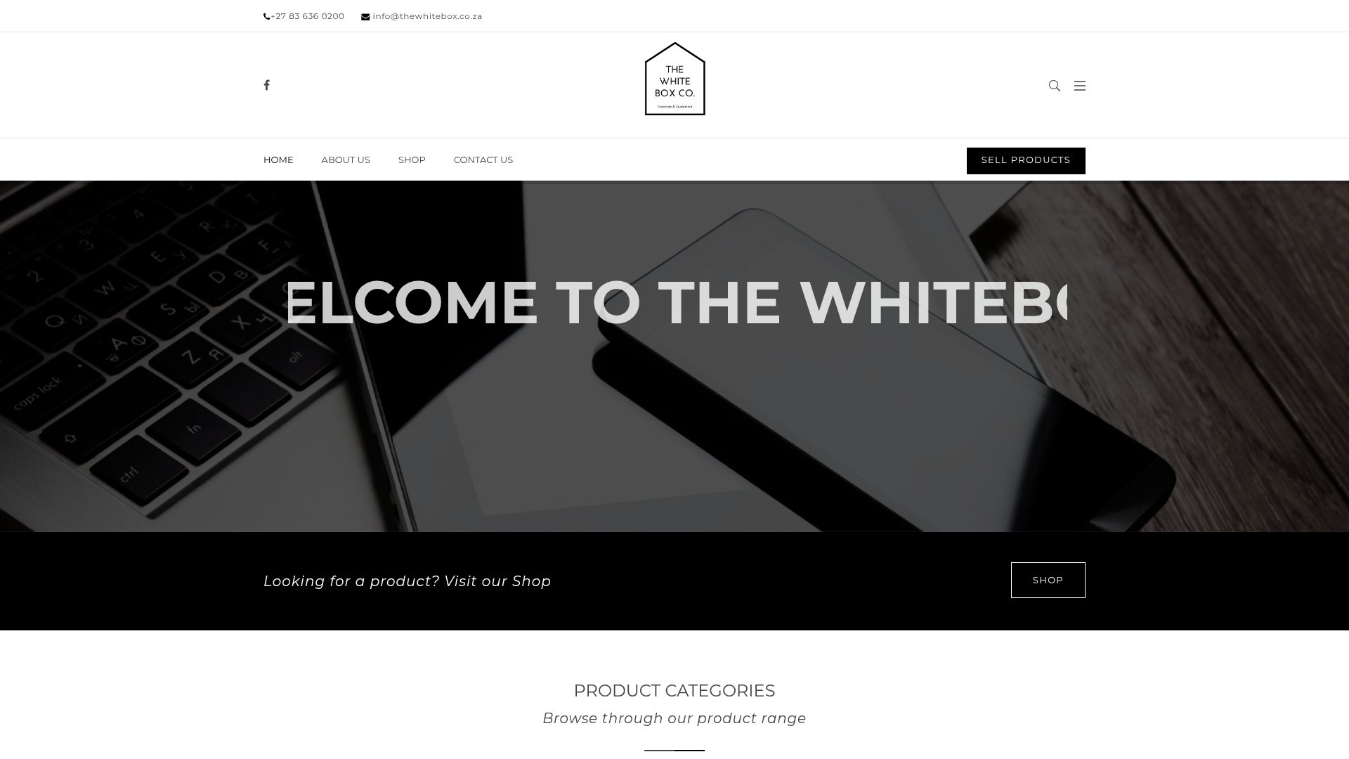 The White Box Co. website